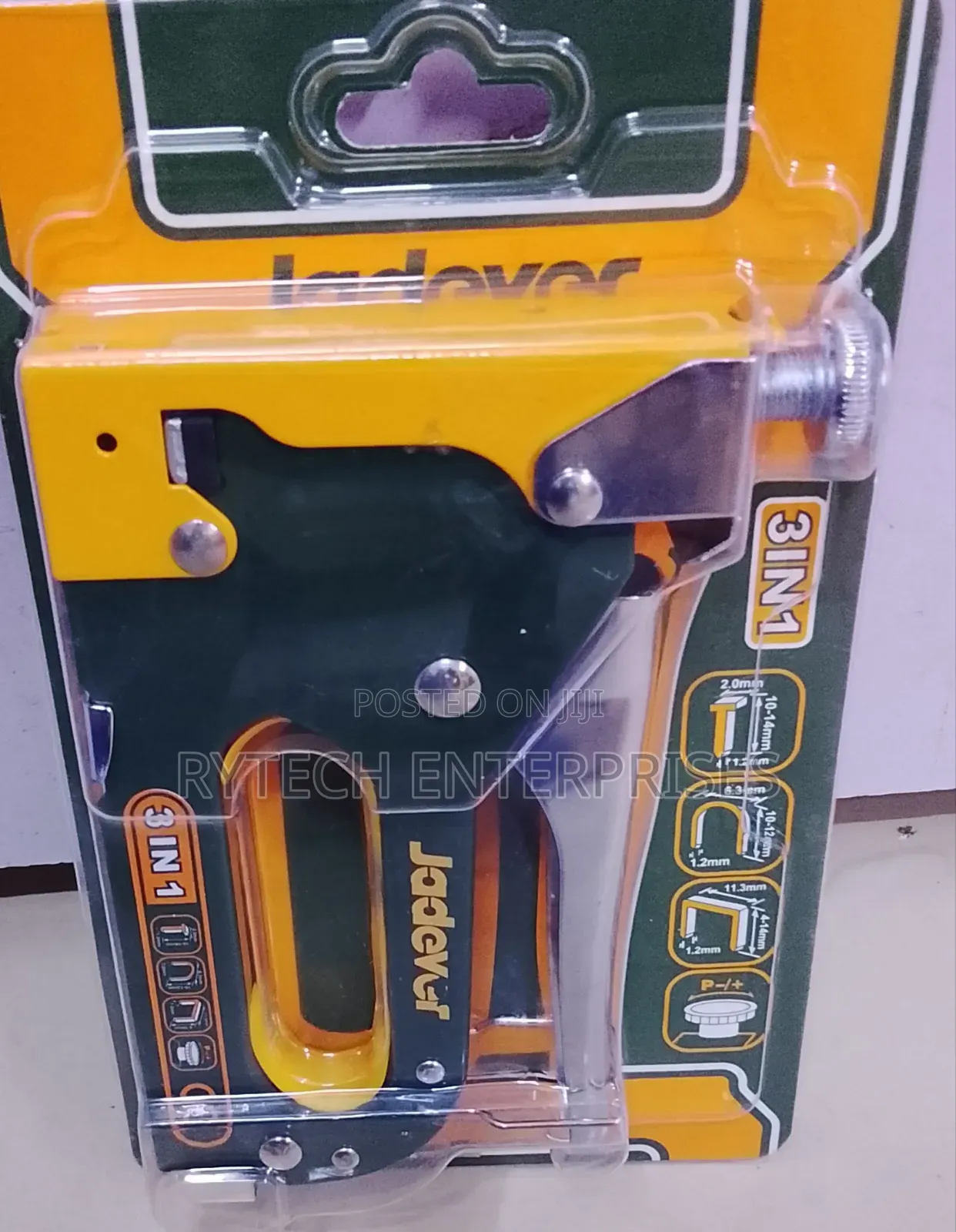 New Jadever 3 in 1 Staple Gun