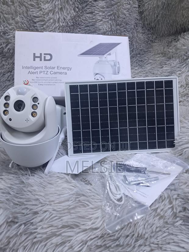 Hd Intelligent Solar Security Camera With Remote Viewing - main view