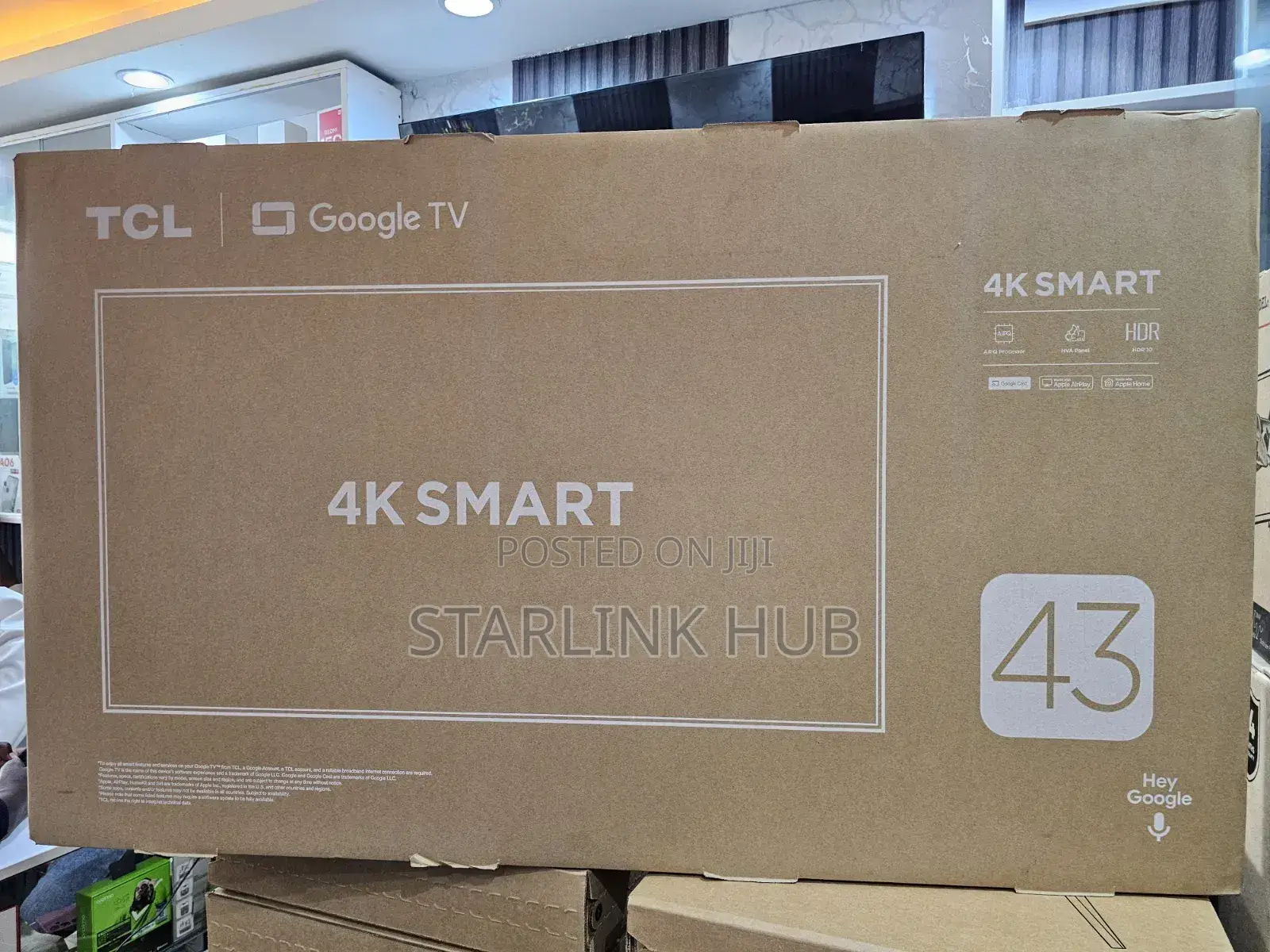 TCL 43 Inch 43v6d Google Smart Tv With Dolby Atmos
