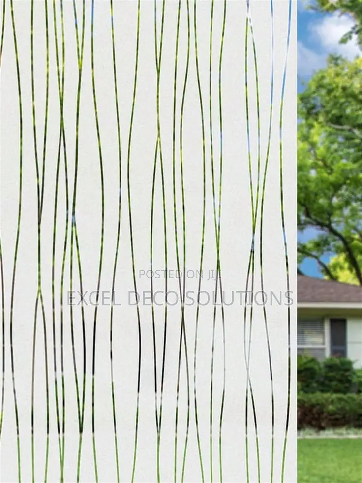 Decorative Window Film for Glass Privacy and Interior Style