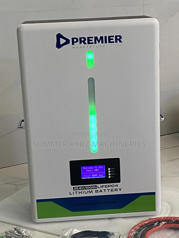 Premier Lithium Battery 100ah 25.6v - thumbnail 2