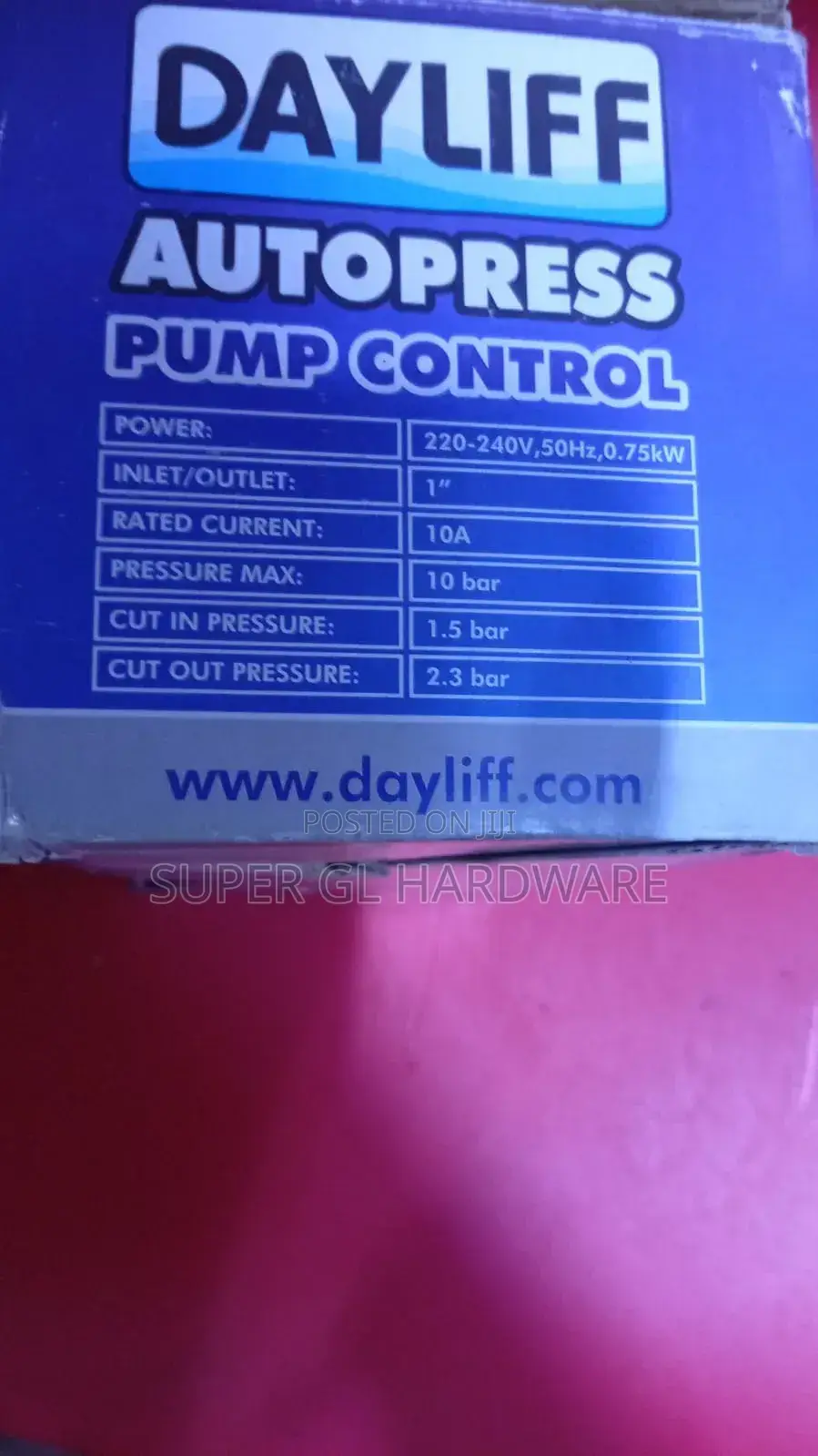 Dayliff Autopress Pump Controller