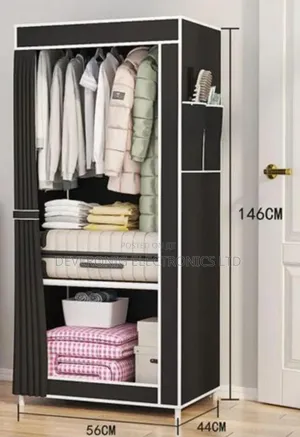 Single Column Metallic Wardrobes