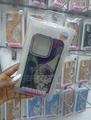 iPhone 14 Pro Rhinestone-Decorated "Creative" Case