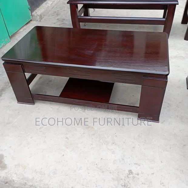 Wooden Durable Coffee Table - main view