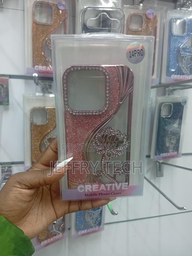 iPhone 14 Pro Lotus Flower Design Case - main view