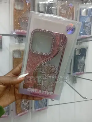 iPhone 14 Pro Lotus Flower Design Case