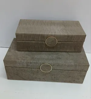 * 2 in 1 Decorative Storage Box