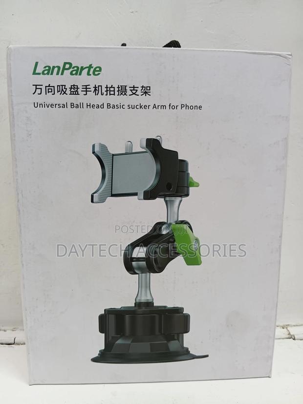 Lanparte Universal Phones Ball Head Basic Sucker Arm Stand Holder.