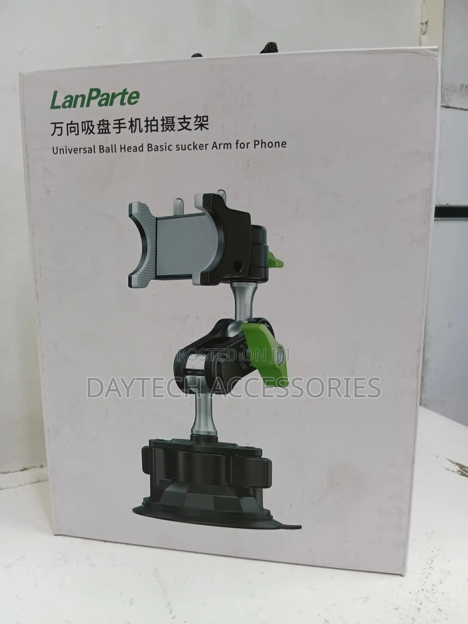 Lanparte Universal Phones Ball Head Basic Sucker Arm Stand Holder.