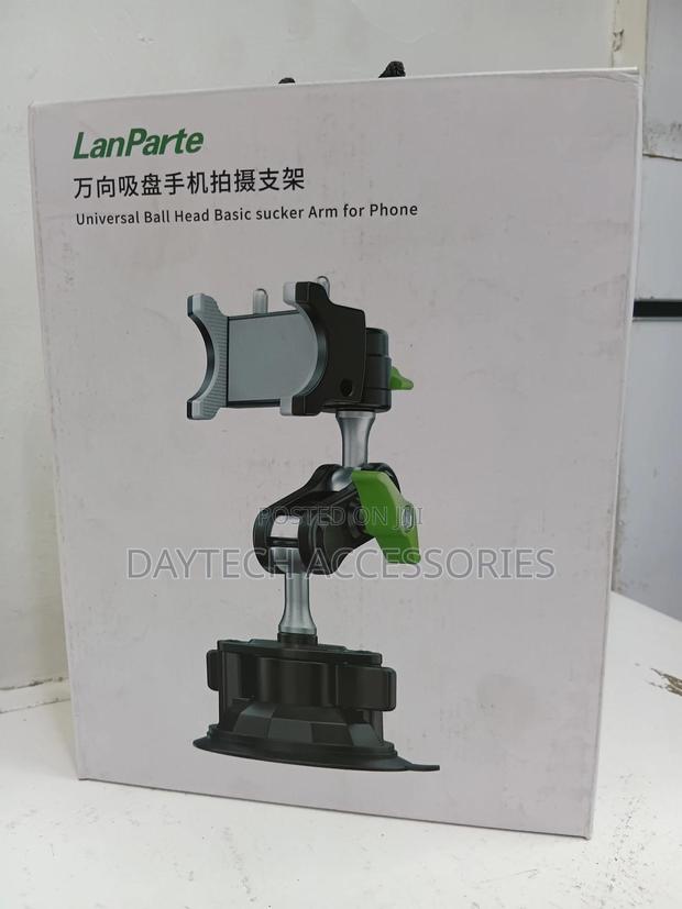 Lanparte Universal Phones Ball Head Basic Sucker Arm Stand Holder. - thumbnail 2