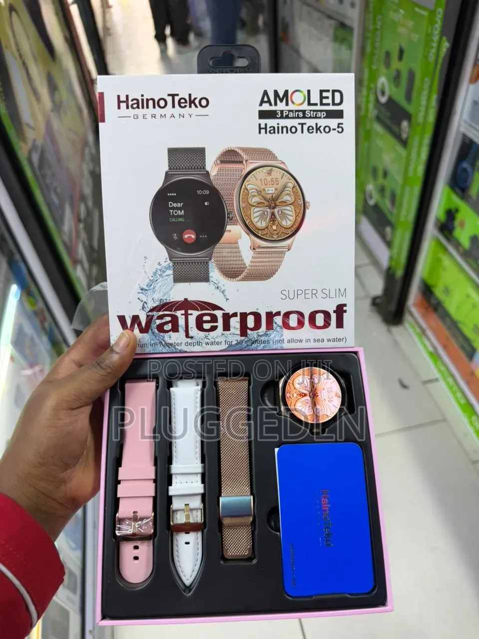 Hainoteko-5 Super Slim Smart Watch