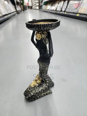 Black Gold Themed Art Sculpture for Your Room/Office! Free Delivery
