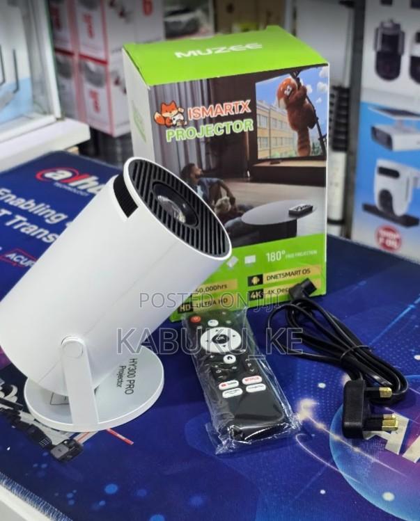 Wifi Projector Indoor Home Smart Android Hy300 Pro With Bluetooth - thumbnail 2