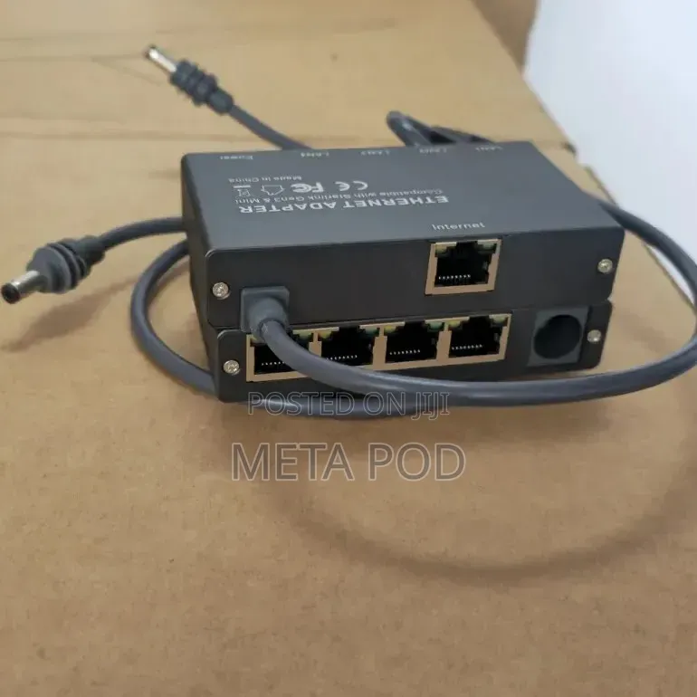 Starlink Ethernet Splitter 4 Way Adapter For Mini And Gen 3 Kit