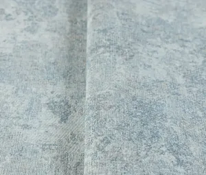 Aqua Blue Chenille Wallpaper