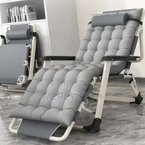 Folding Recliner Lounger Chair With Cushion