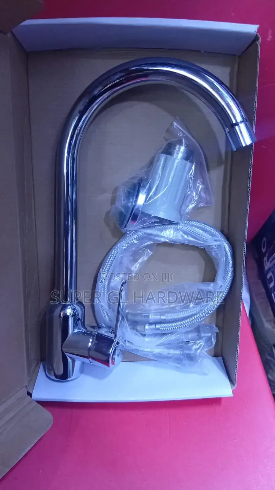 Valdeno Gooseneck Kitchen Mixer Tap