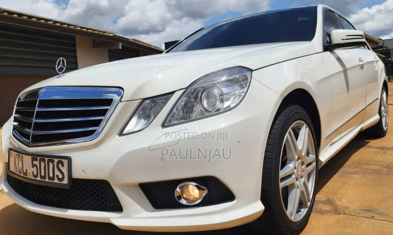 Mercedes-Benz E250 2010 White