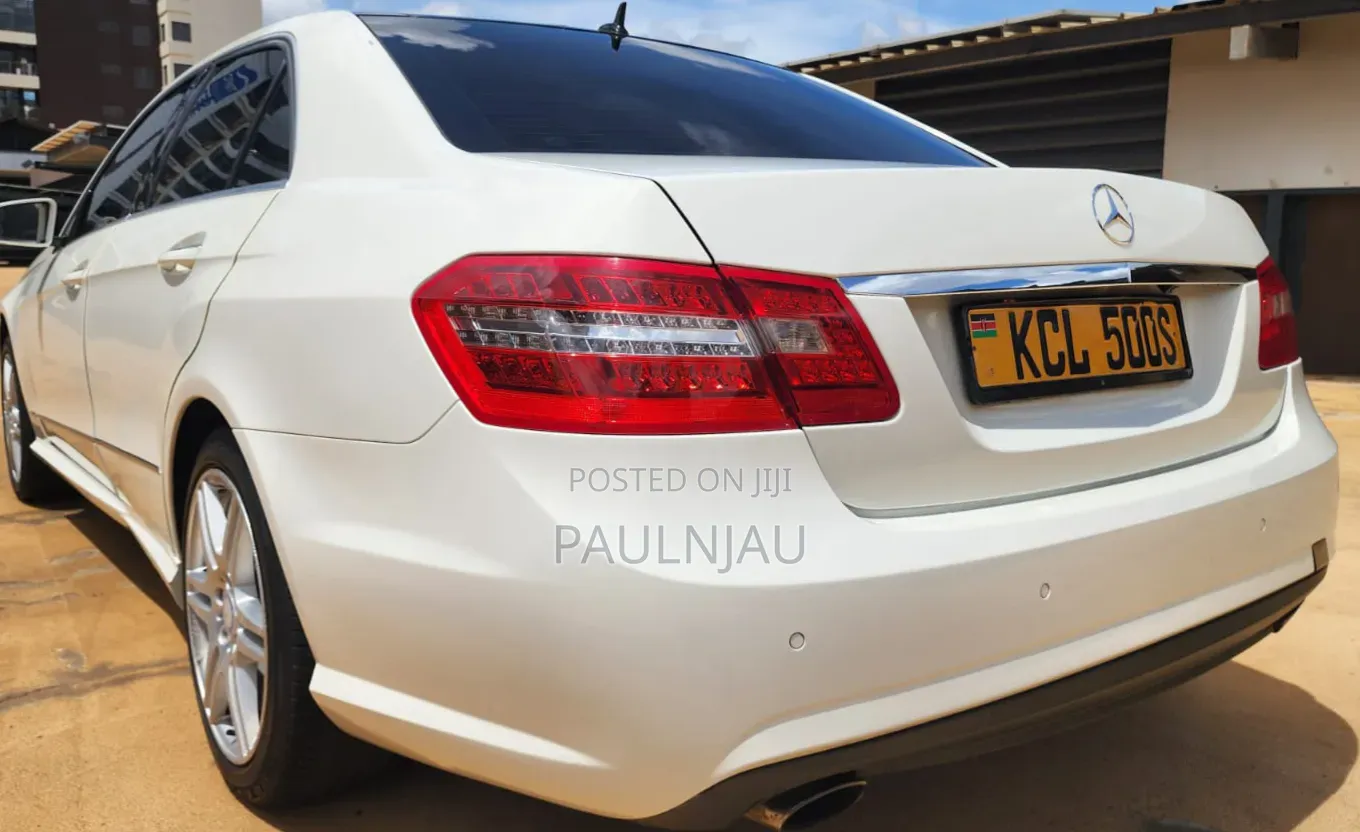 Mercedes-Benz E250 2010 White
