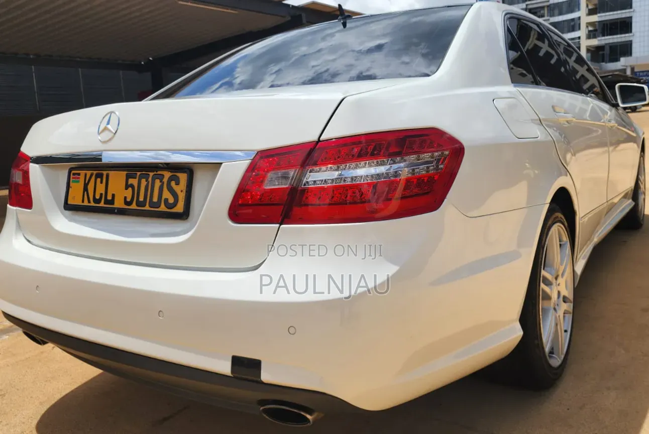 Mercedes-Benz E250 2010 White
