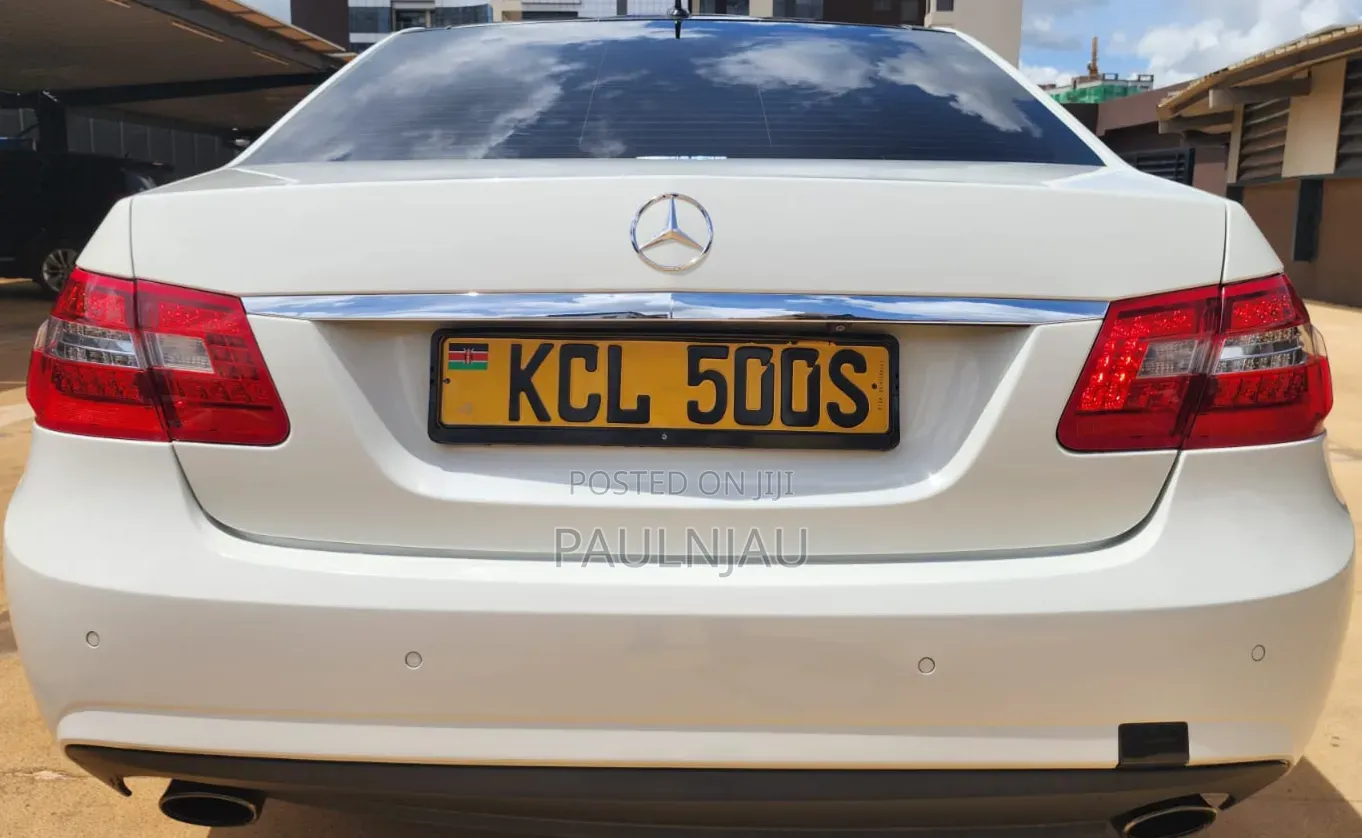 Mercedes-Benz E250 2010 White