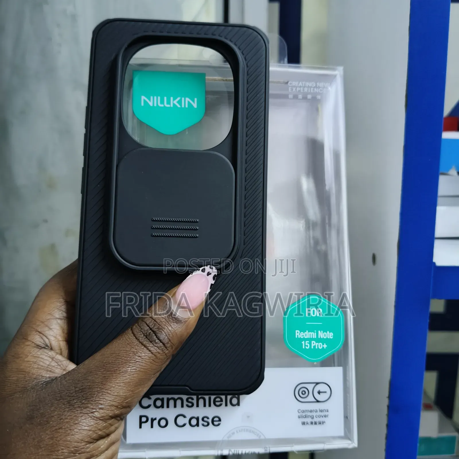 Redmi Note 15 Pro Plus Nilkin Camshield Pro Back Cover