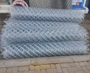 High-Quality Galvanized Chain Link Fence Rolls (All Sizes)