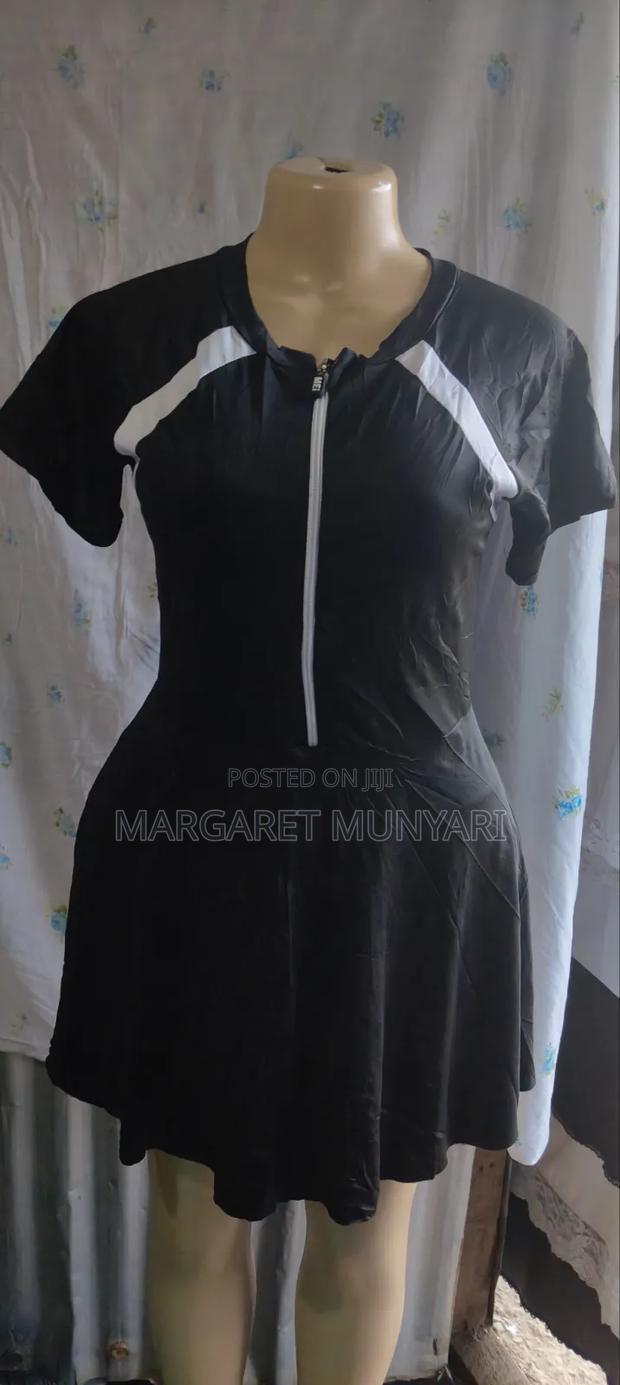 Black and Coloured Swimming Costumes