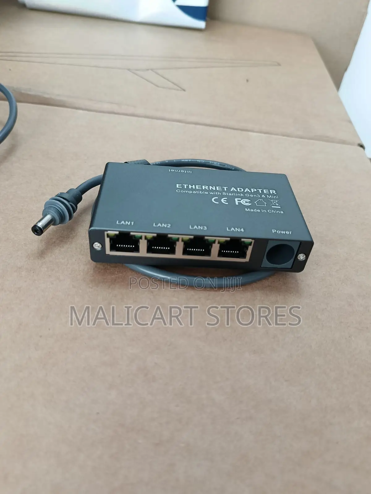 Starlink Ethernet Splitter 4 Way for Gen 3/Mini