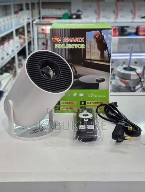 Mini Projector With Wifi and Bluetooth, Hy300 Pro Android Projector