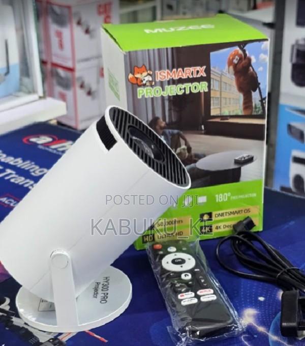 Mini Projector With Wifi and Bluetooth, Hy300 Pro Android Projector - thumbnail 2