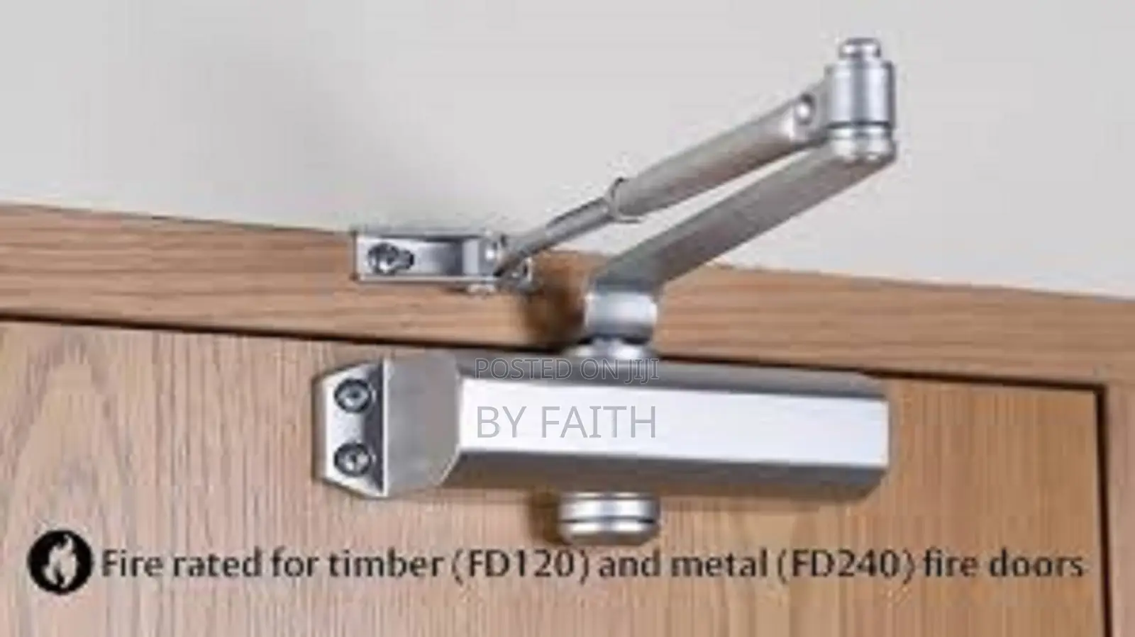 Heavy Duty Non-Hand Aluminum Door Closer Smooth Motion