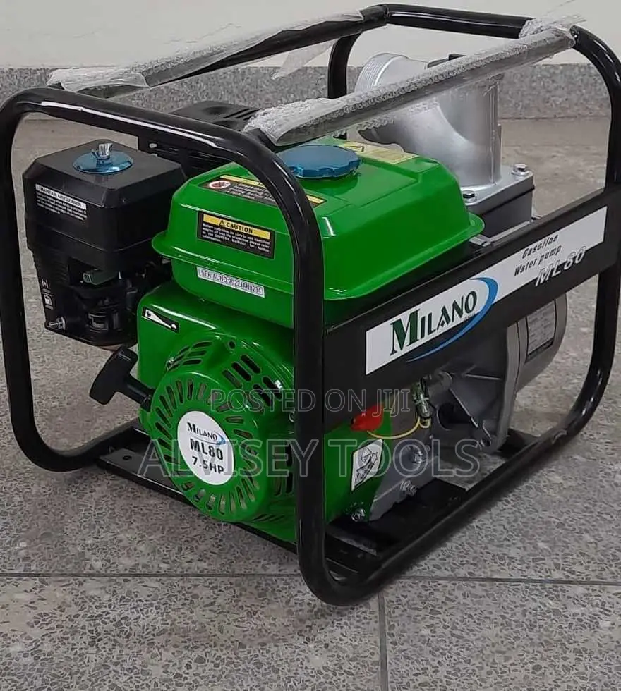 Ml80 Milano Italia Water Pump 3 Inches 8hp Engine