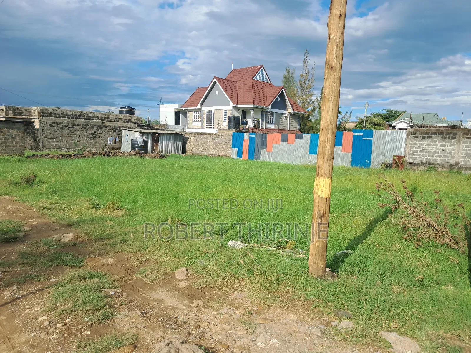 Two Plots for Sale at Kamakis One Km From Eastern Bypass .