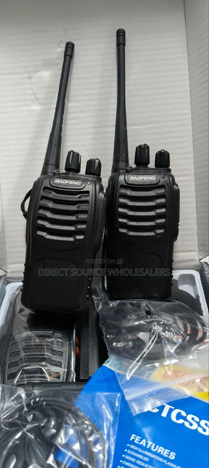 Baofeng Bf-888s Walkie Talkie – Rechargeable Durable