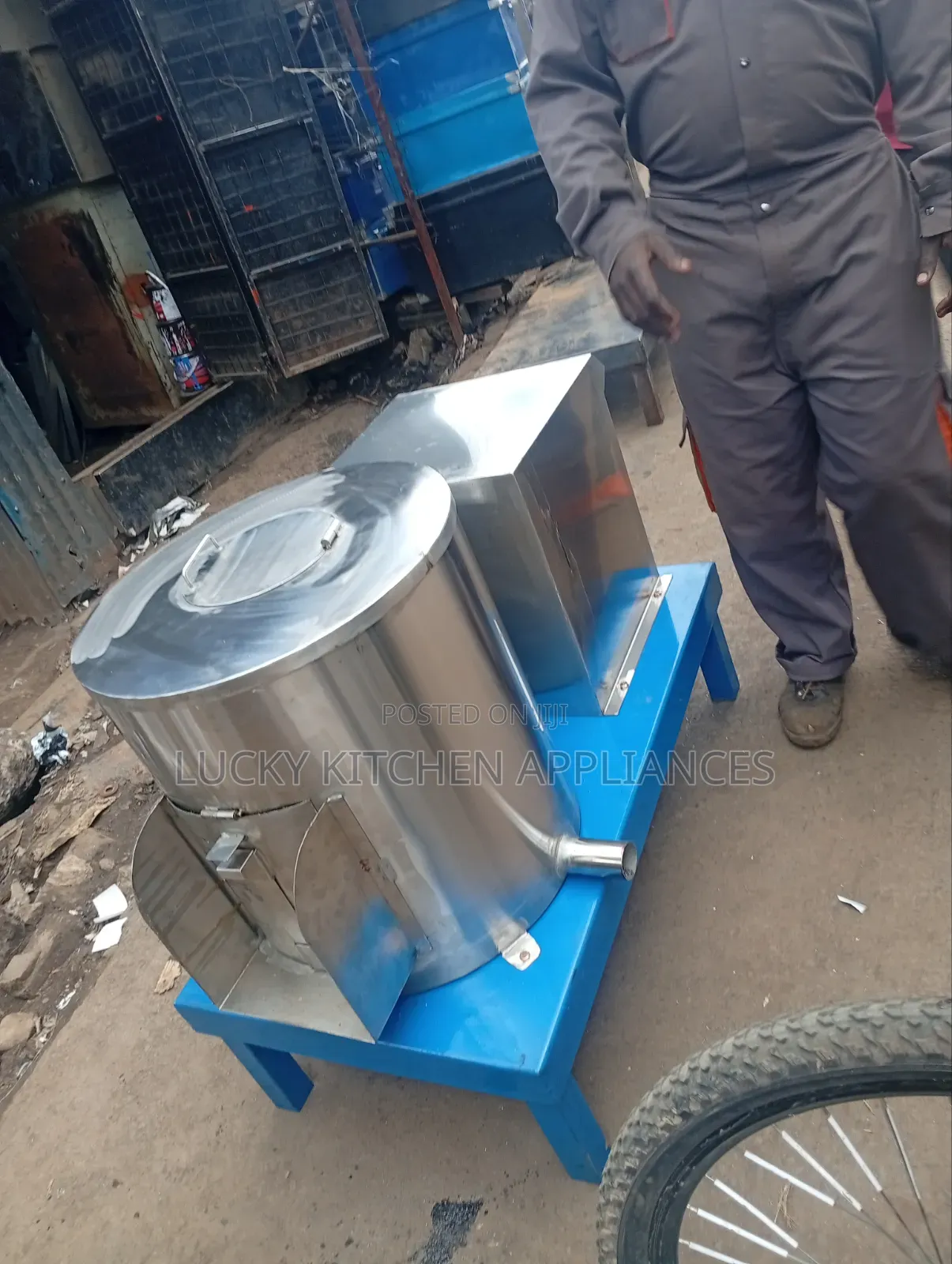 Stainless Steel Faster Potatoes Pillar.