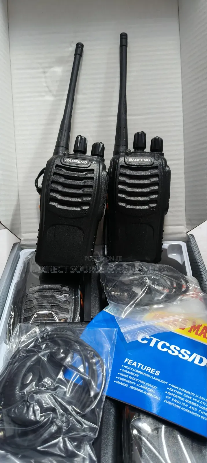 Portable Baofeng 888s Two Way Radio – Strong Signal