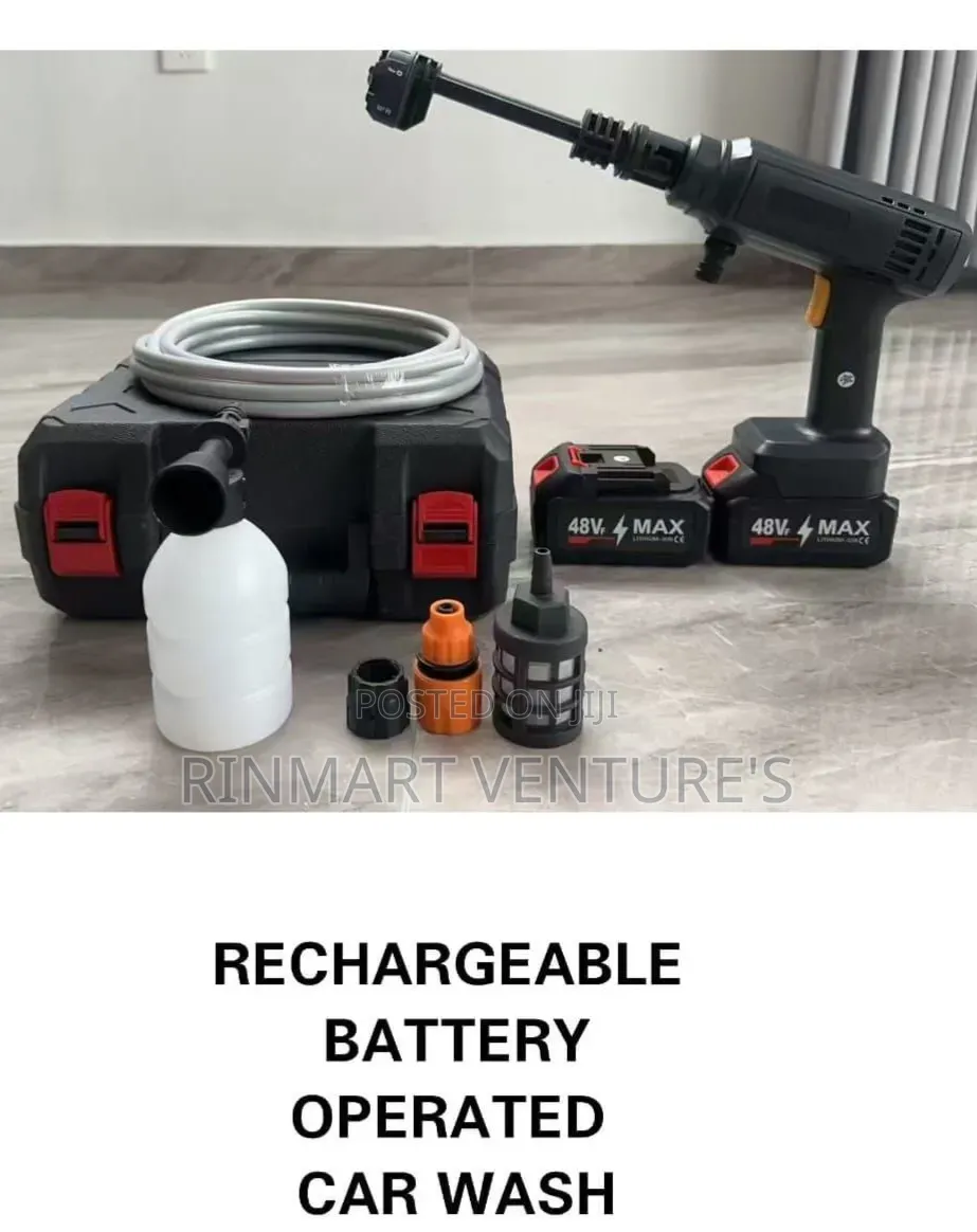 Portable, Cordless 48v Electric Pressure Washer Kit