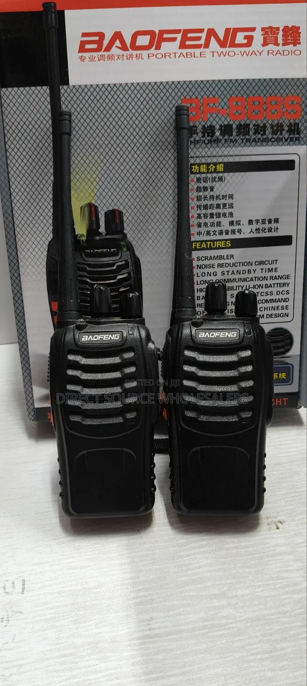 Baofeng Bf-888s Walkie Talkie – Strong Signal Clear Audio