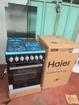 Haier 58x60 Standing Cookers – 3gas + 1 Electric