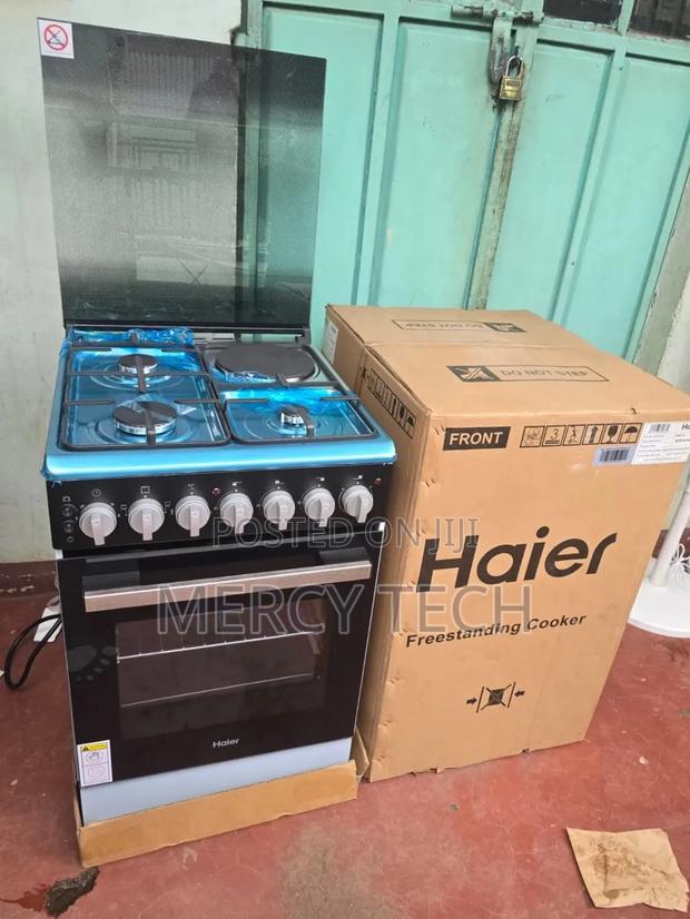 Haier 58x60 Standing Cookers – 3gas + 1 Electric