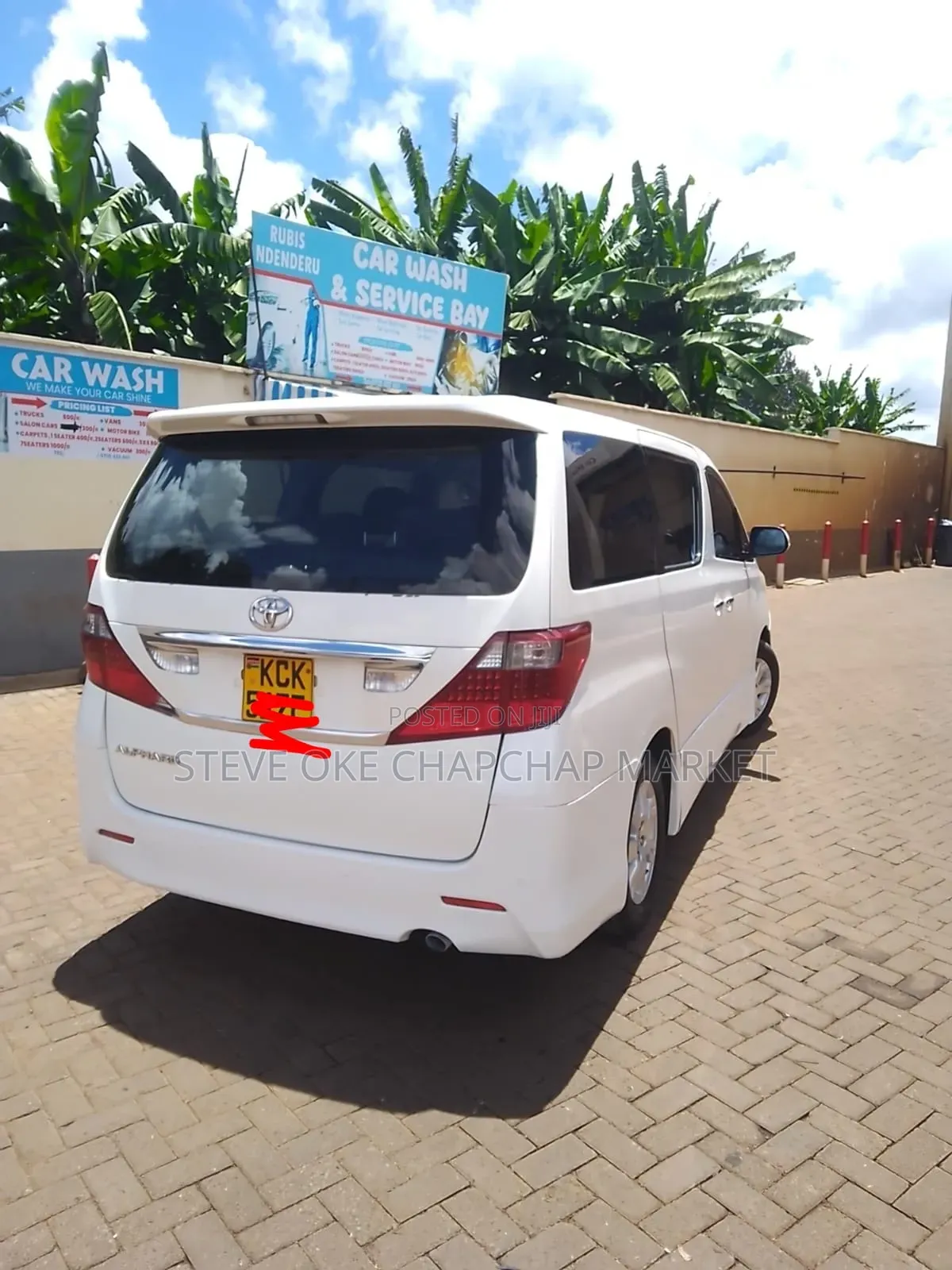 Toyota Alphard 2009 White