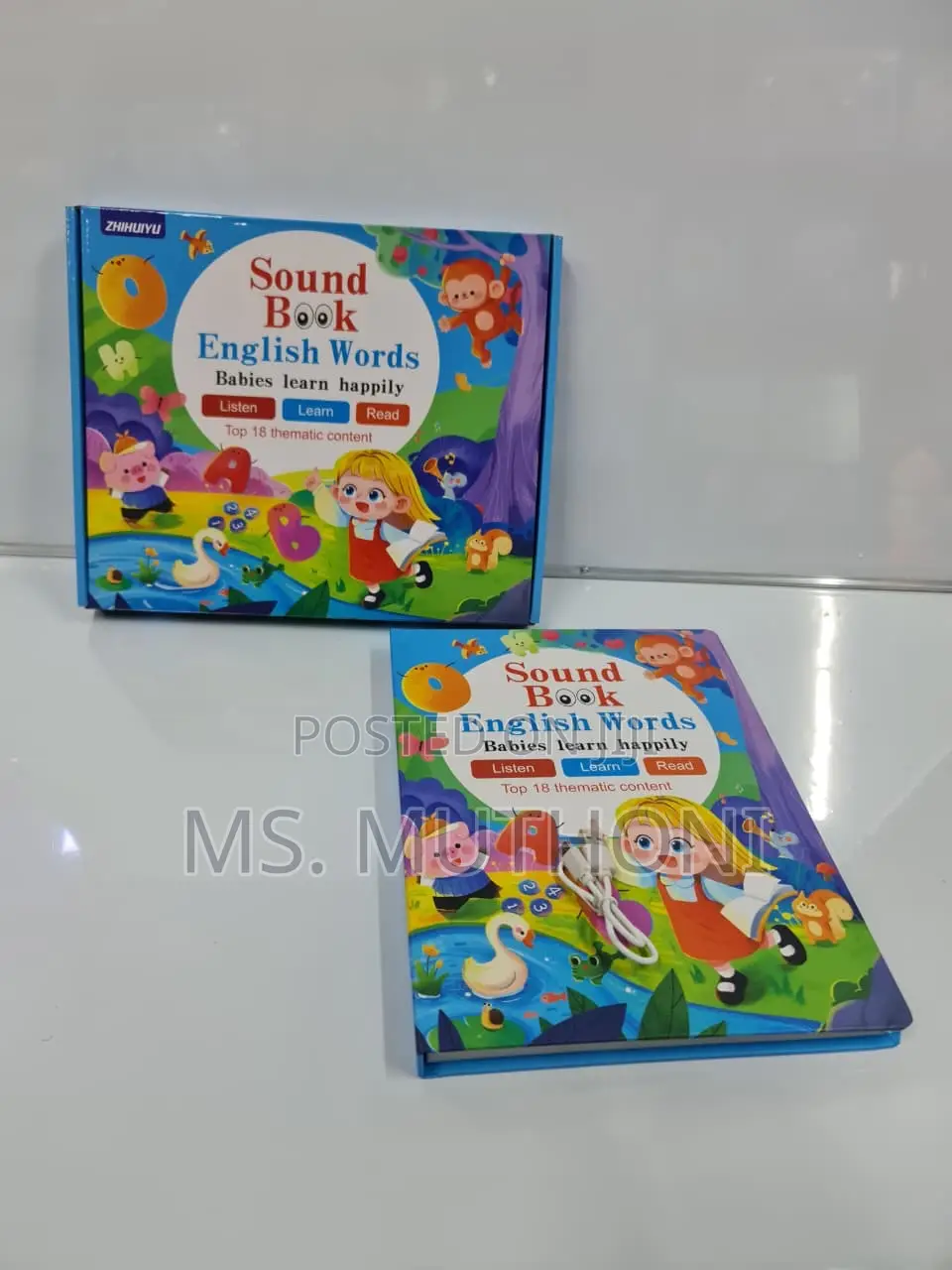 Kids Rechargeable Educational Sound Book