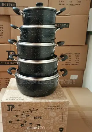 10pcs Jp Non-Stick Cookware Set