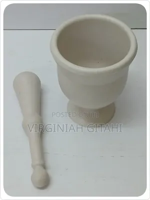 White Mortal and Pestle*