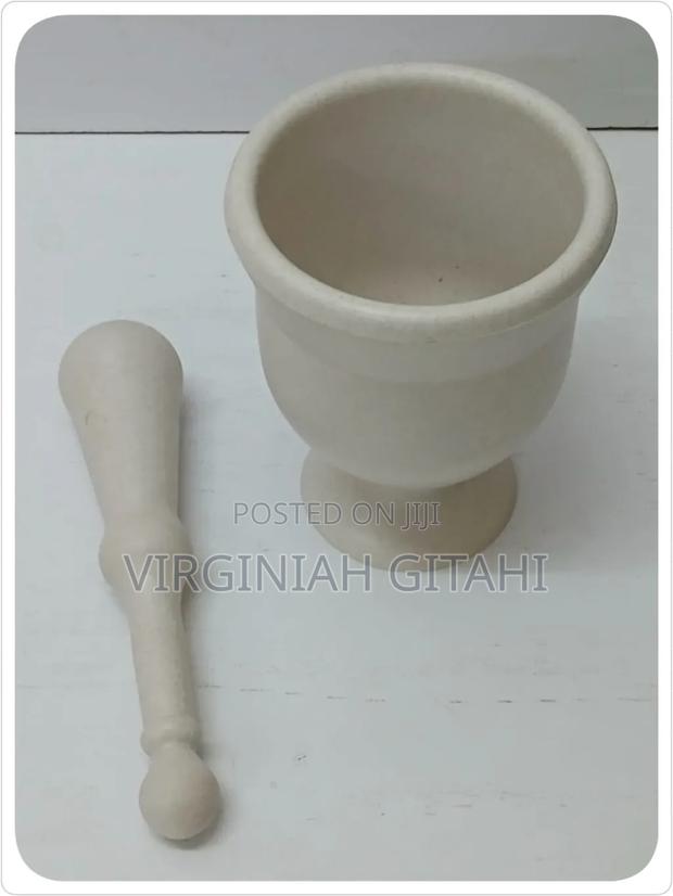 White Mortal and Pestle*