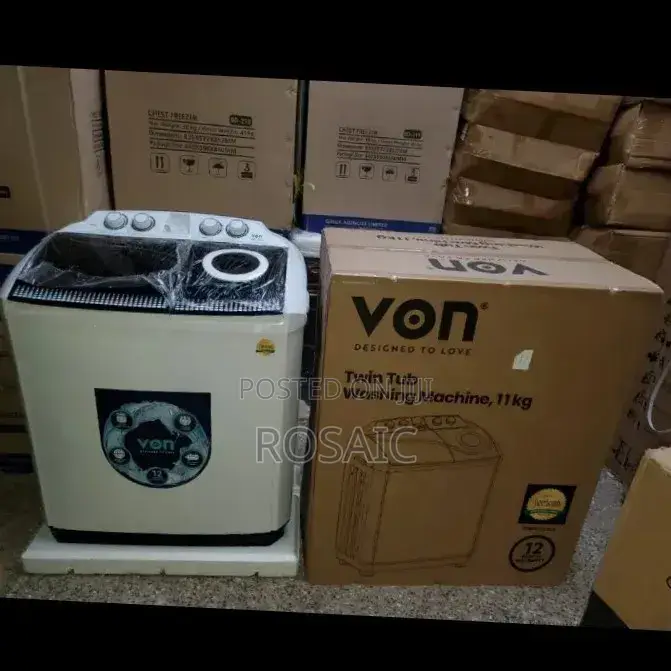 Von 11kg Twin Tub Washing Machine