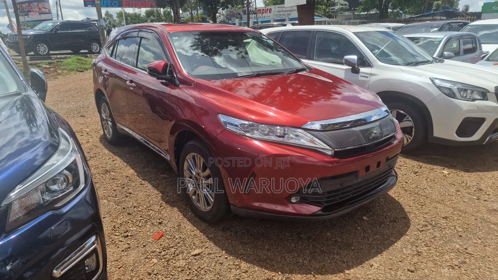 Toyota Harrier 2.0 2019 Maroon