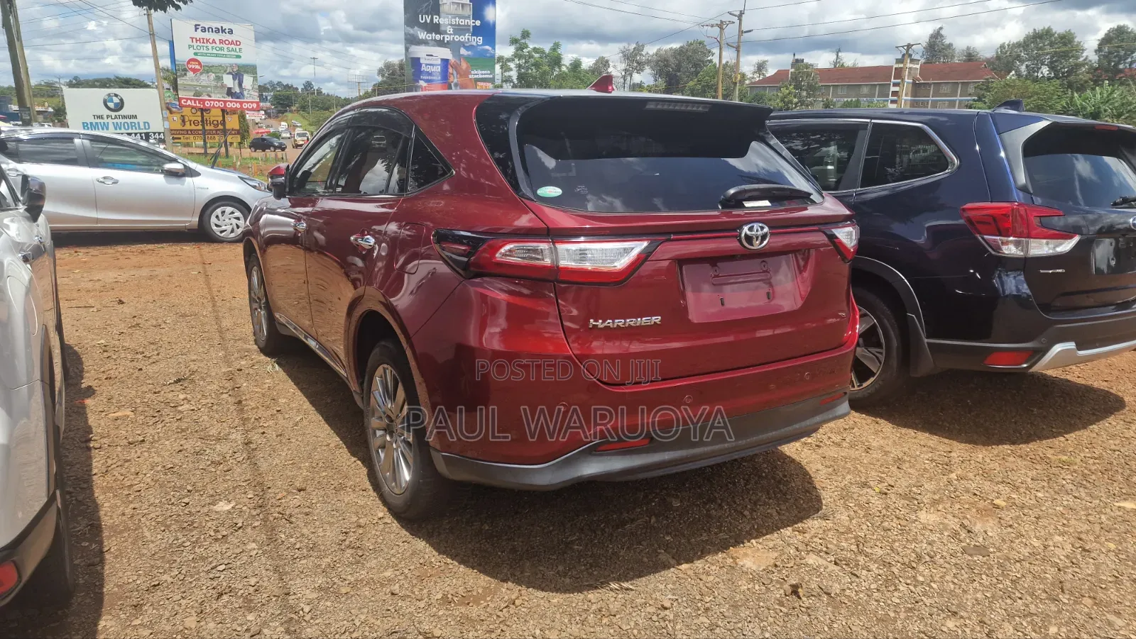 Toyota Harrier 2.0 2019 Maroon